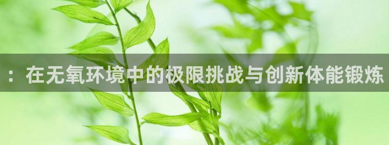 必一运动：：在无氧环境中的极限挑战与创新体能锻炼