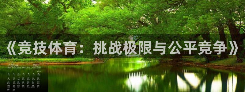 必一运动：《竞技体育：挑战极限与公平竞争》