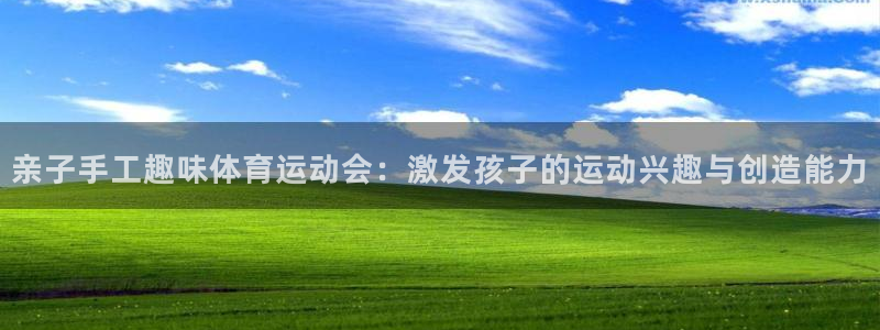 必一运动app：亲子手工趣味体育运动会：激发孩子的运动兴趣与创造能力